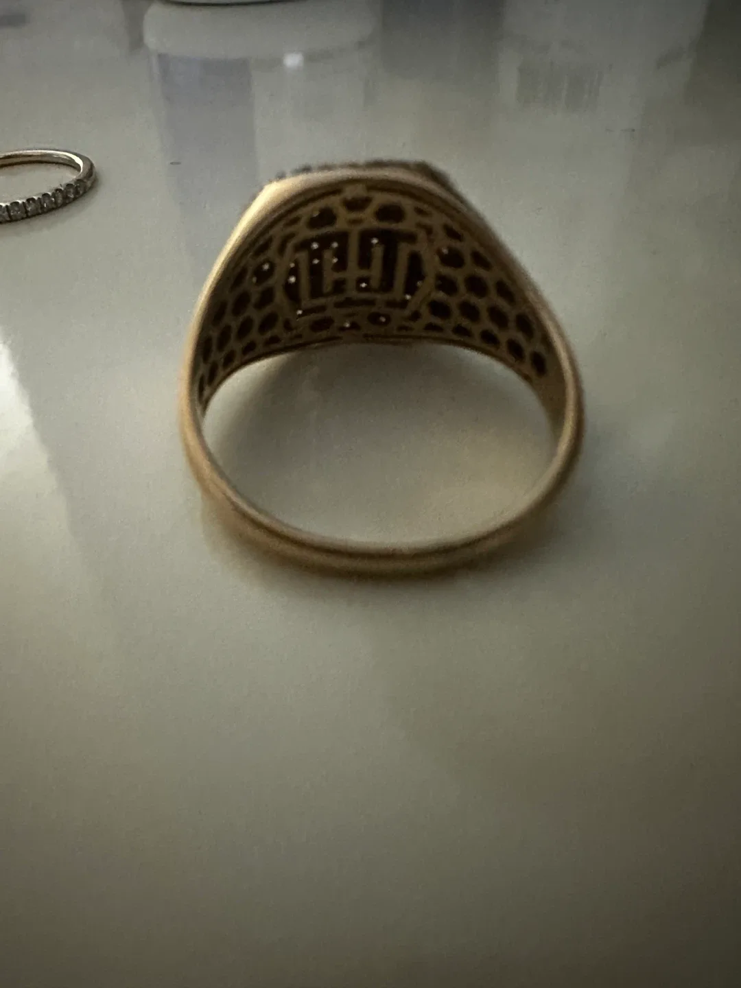 Gold Wedding Ring Set image indicator(2)