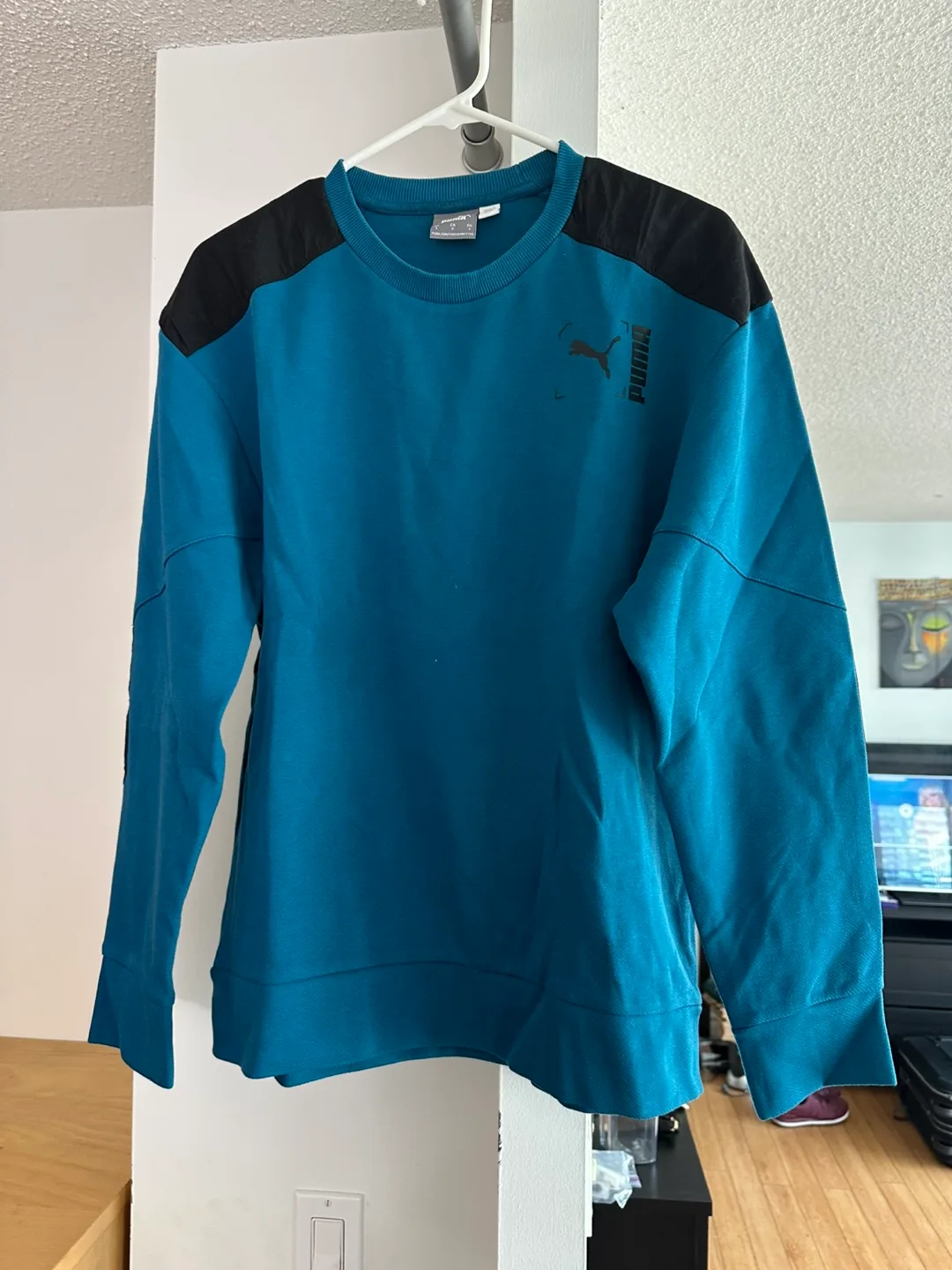 Puma Blue & Black Sweatshirt thumbnail
