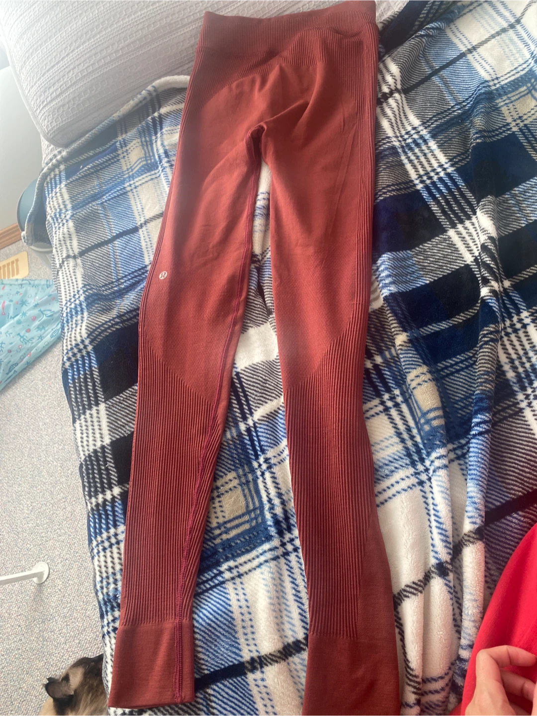 Lululemon Align Leggings, Size 4, Red