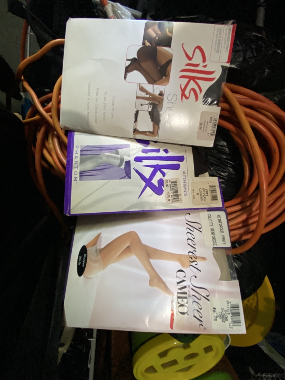 Silks, Sheerest Sheer, Phantom Stocking &5 each
