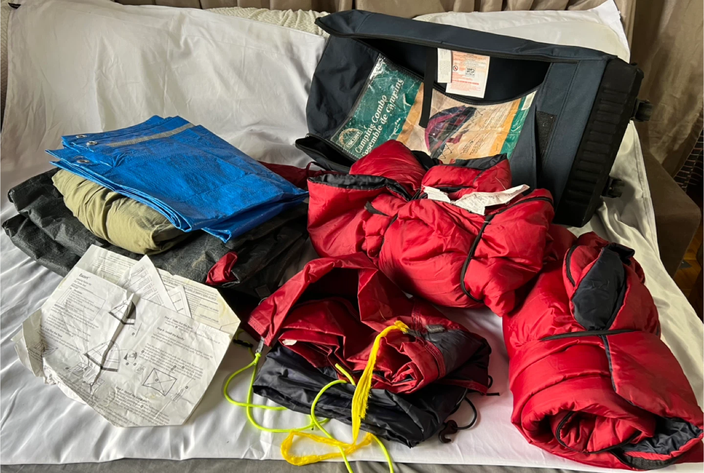 Escort Camping Combo Set - Tent, Chairs, Sleeping Bags - photo 2