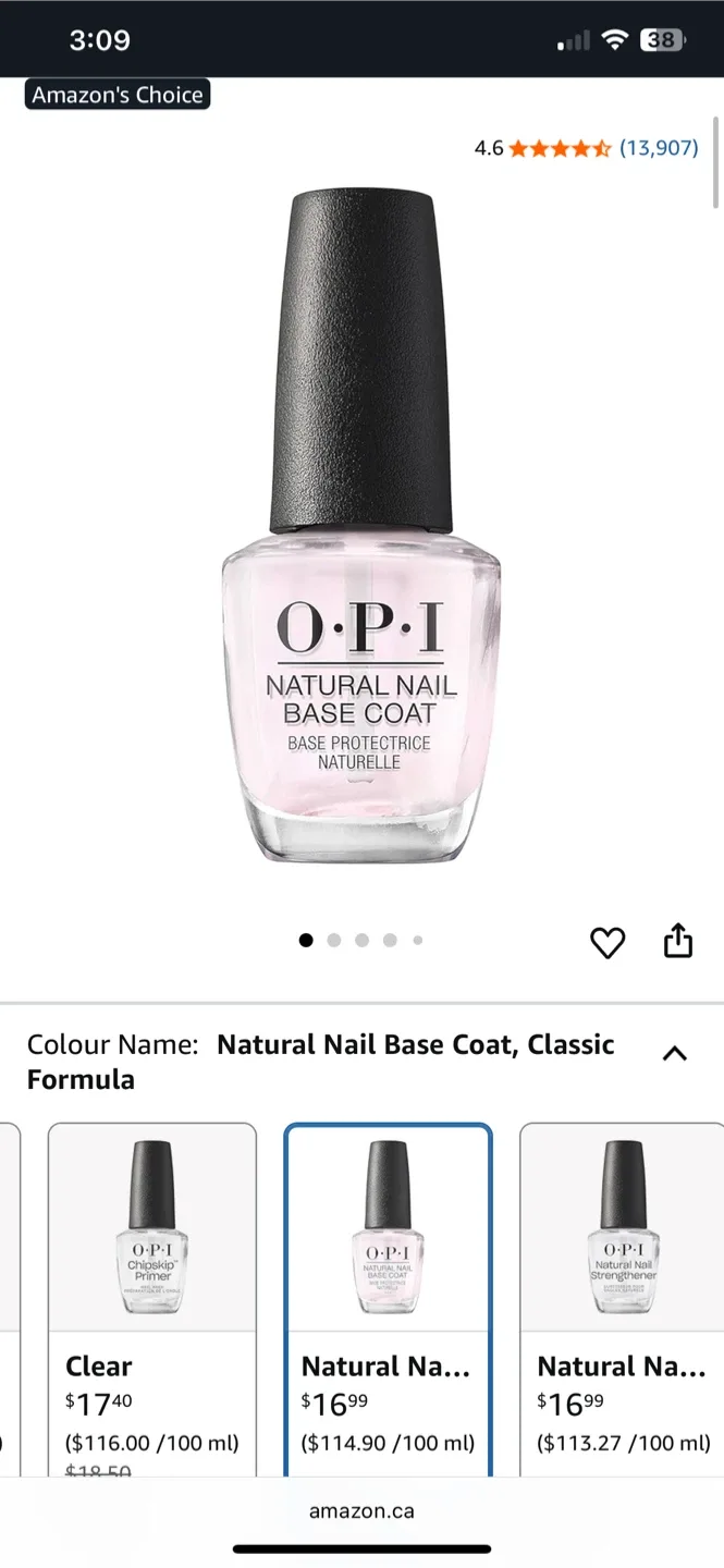 Brand NEW OPI Top and Base Coat  Nail Polishes - Set of 2 image indicator(4)