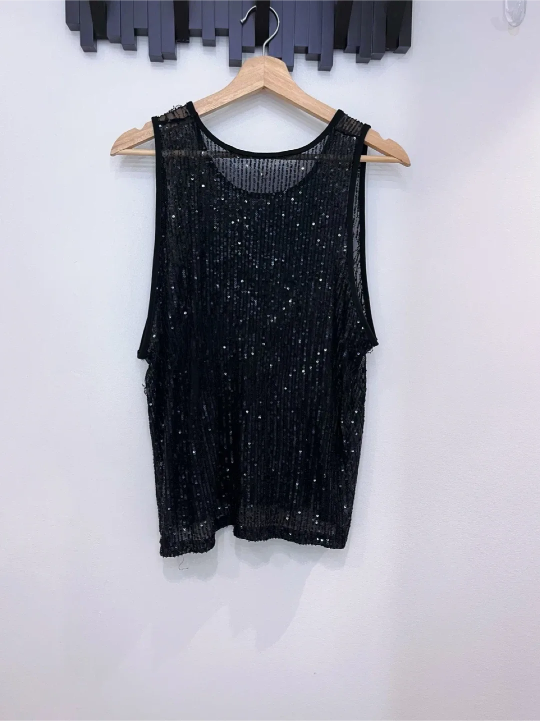Sequin Tank Top - Size L thumbnail