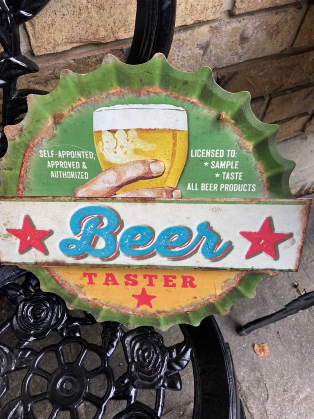 Tin Signs - Doorbell & Beer Taster image indicator(2)