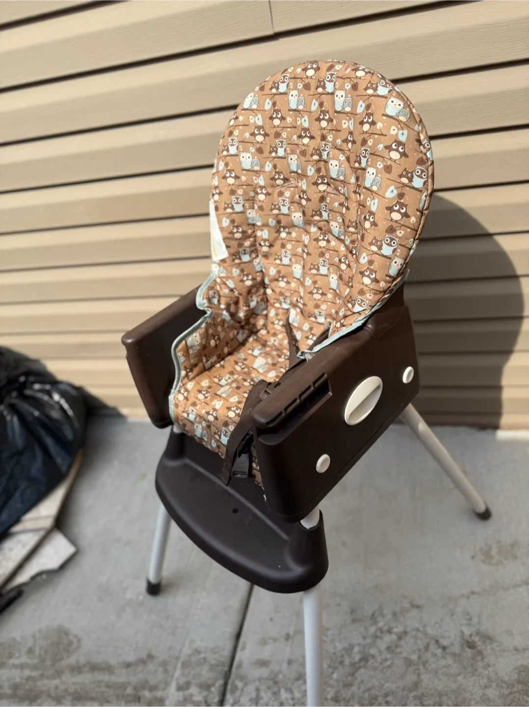 Brown Owl Pattern High Chair image indicator(3)