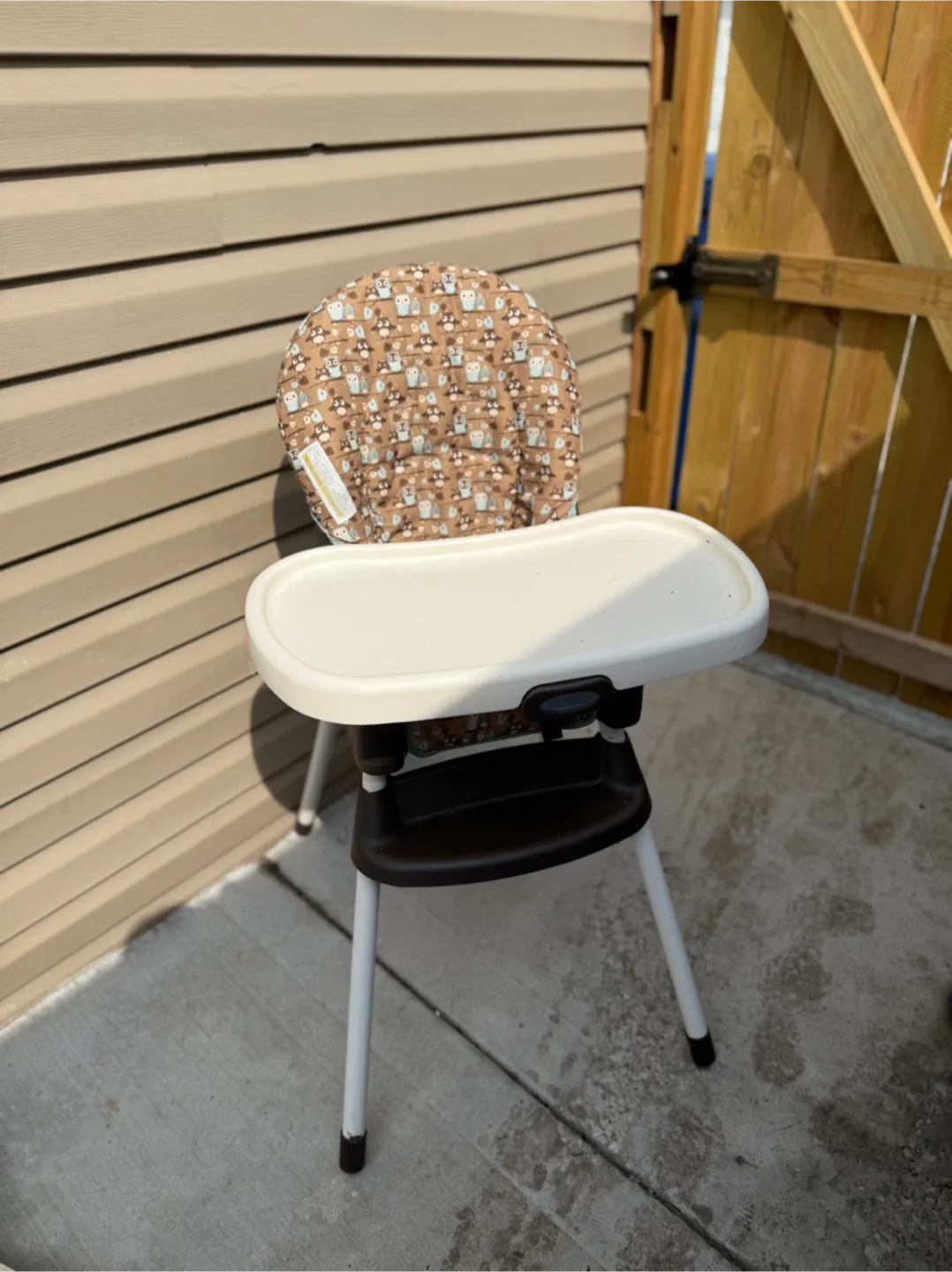 Brown Owl Pattern High Chair image indicator(4)