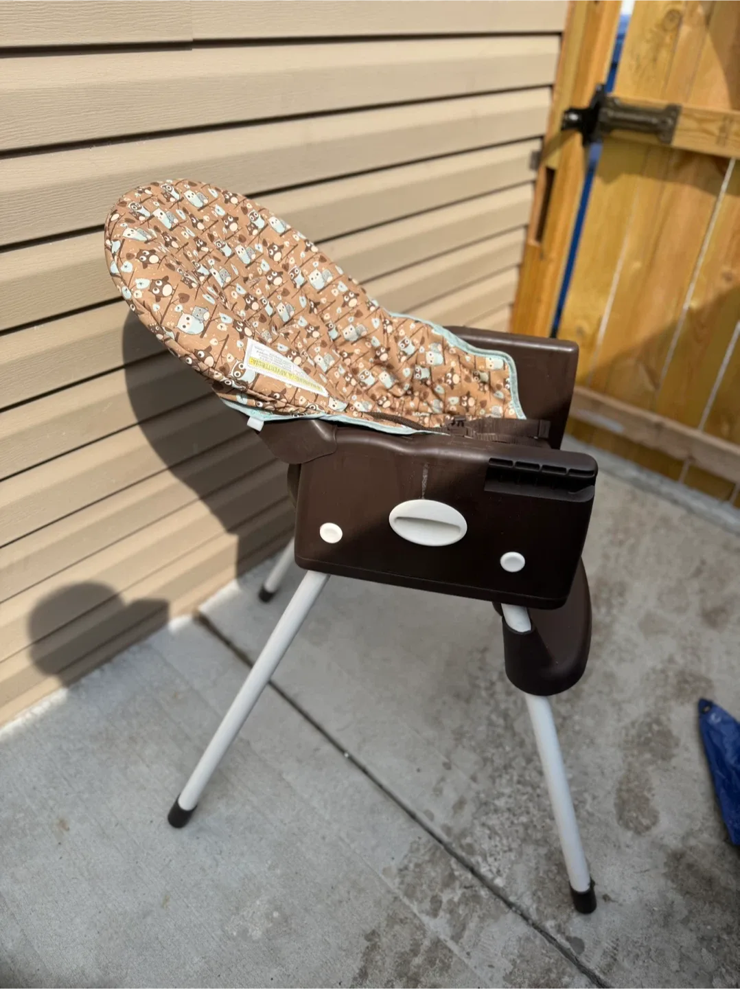 Brown Owl Pattern High Chair image indicator(2)