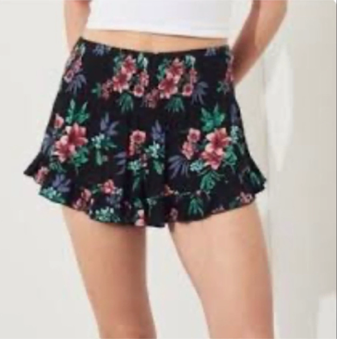 Smocked Ruffle Shorts - photo 2
