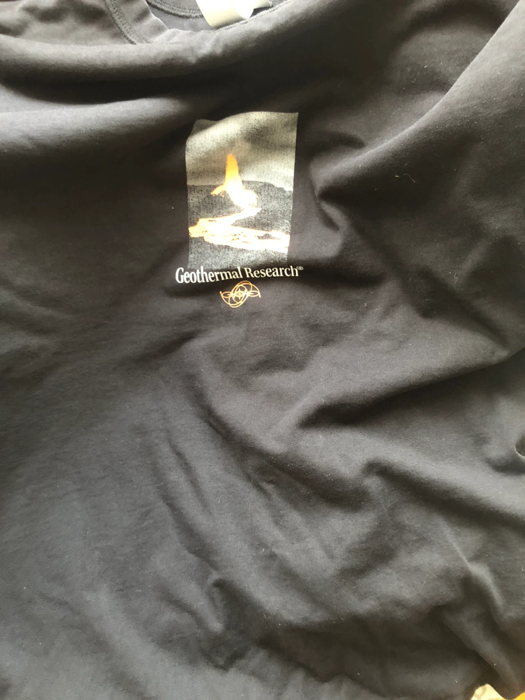 Geothermal Research Black T-Shirt - photo 2