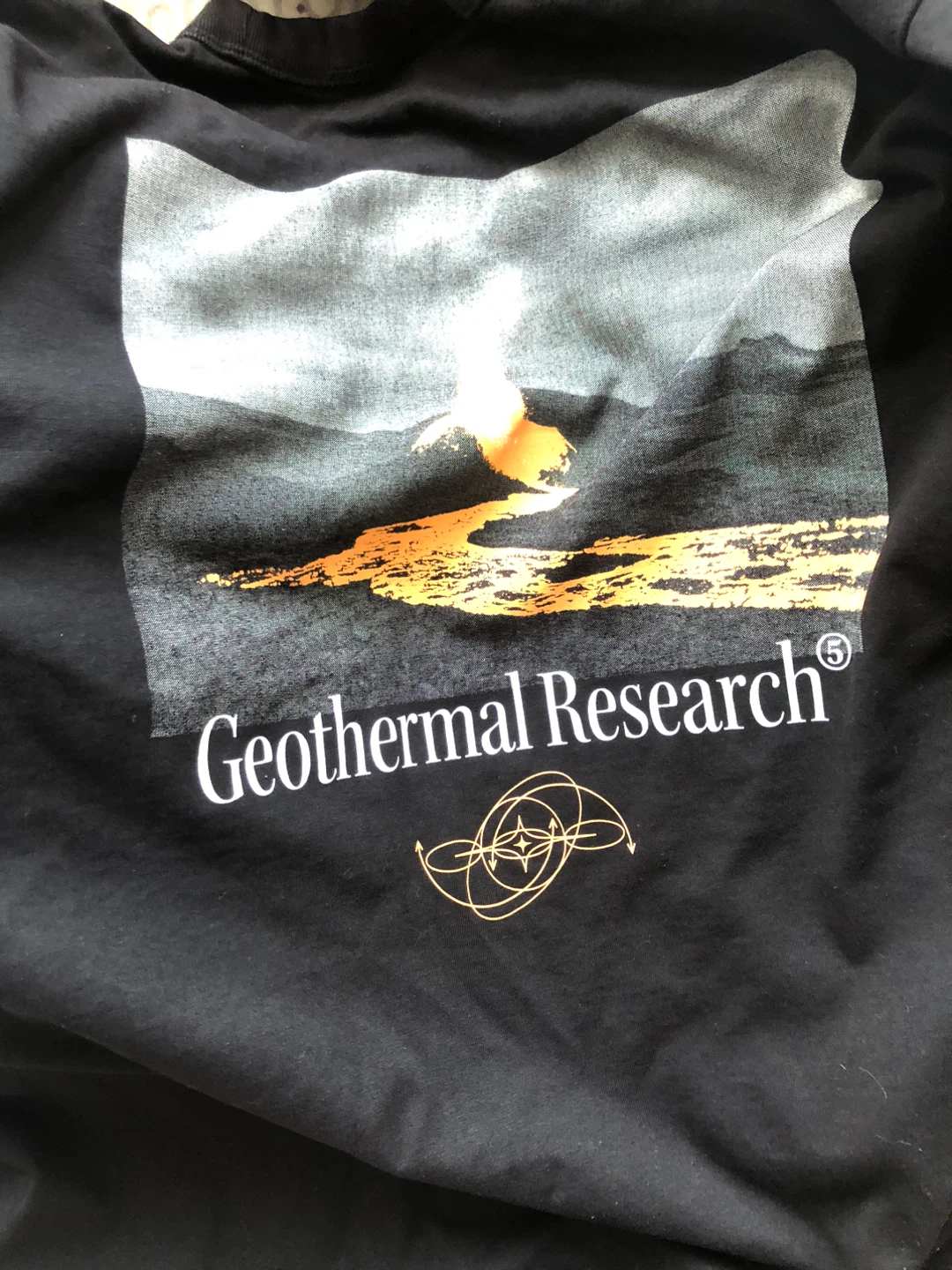 Geothermal Research Black T-Shirt