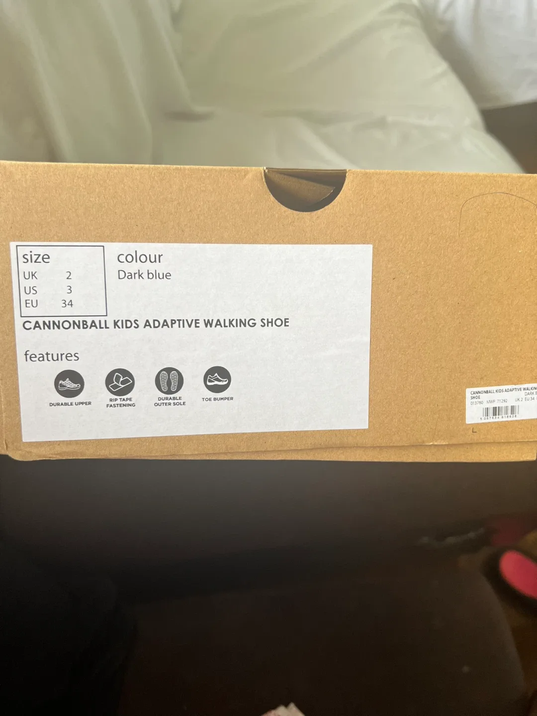 New Mountain Warehouse Cannonball Kids Walking Shoes - Size 3 image indicator(2)