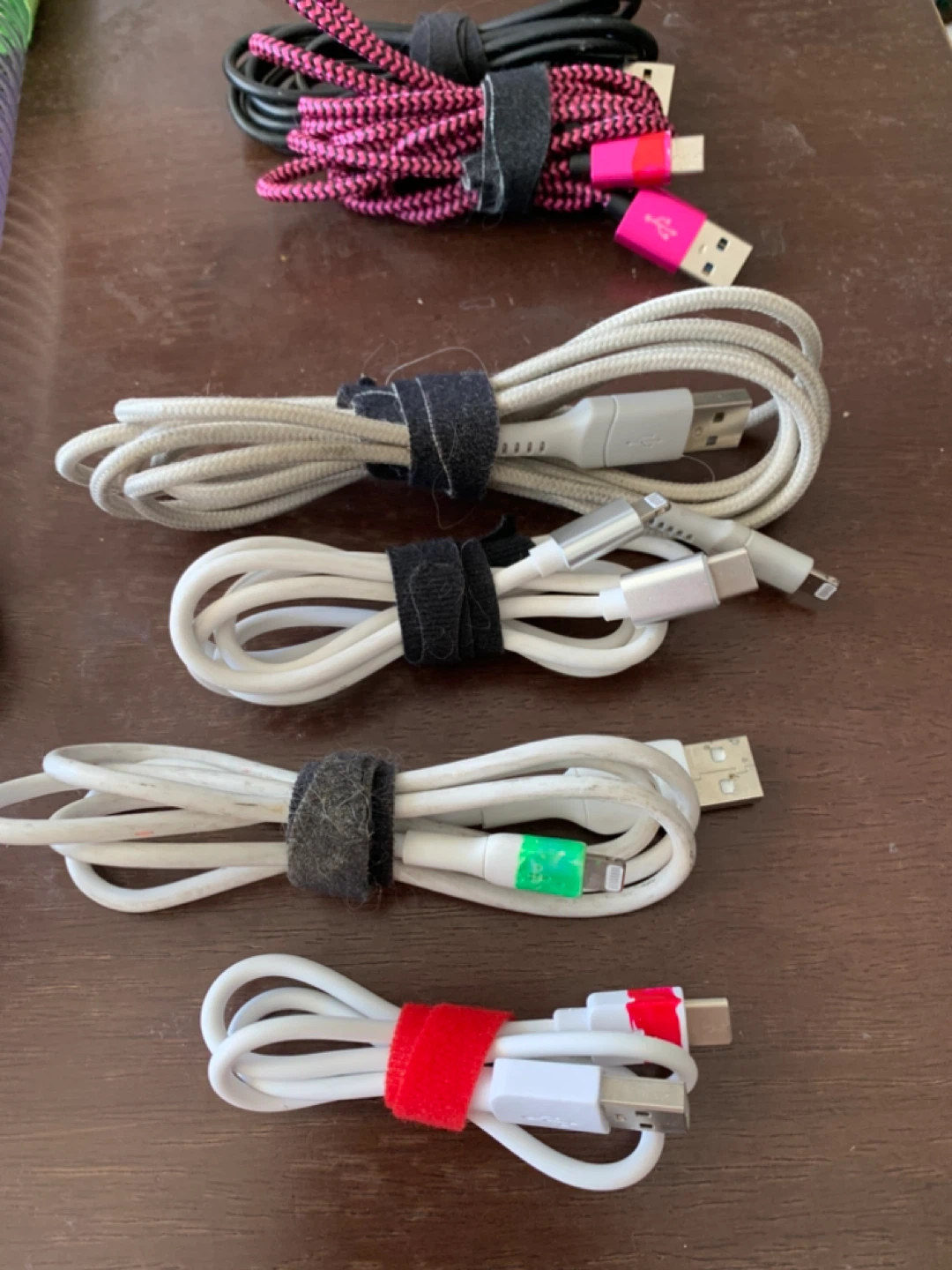 9 x Mixed USB Charging Cables