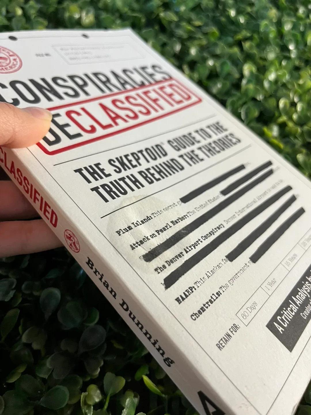 CONSPIRACIES DECLASSIFIED BOOK image indicator(2)