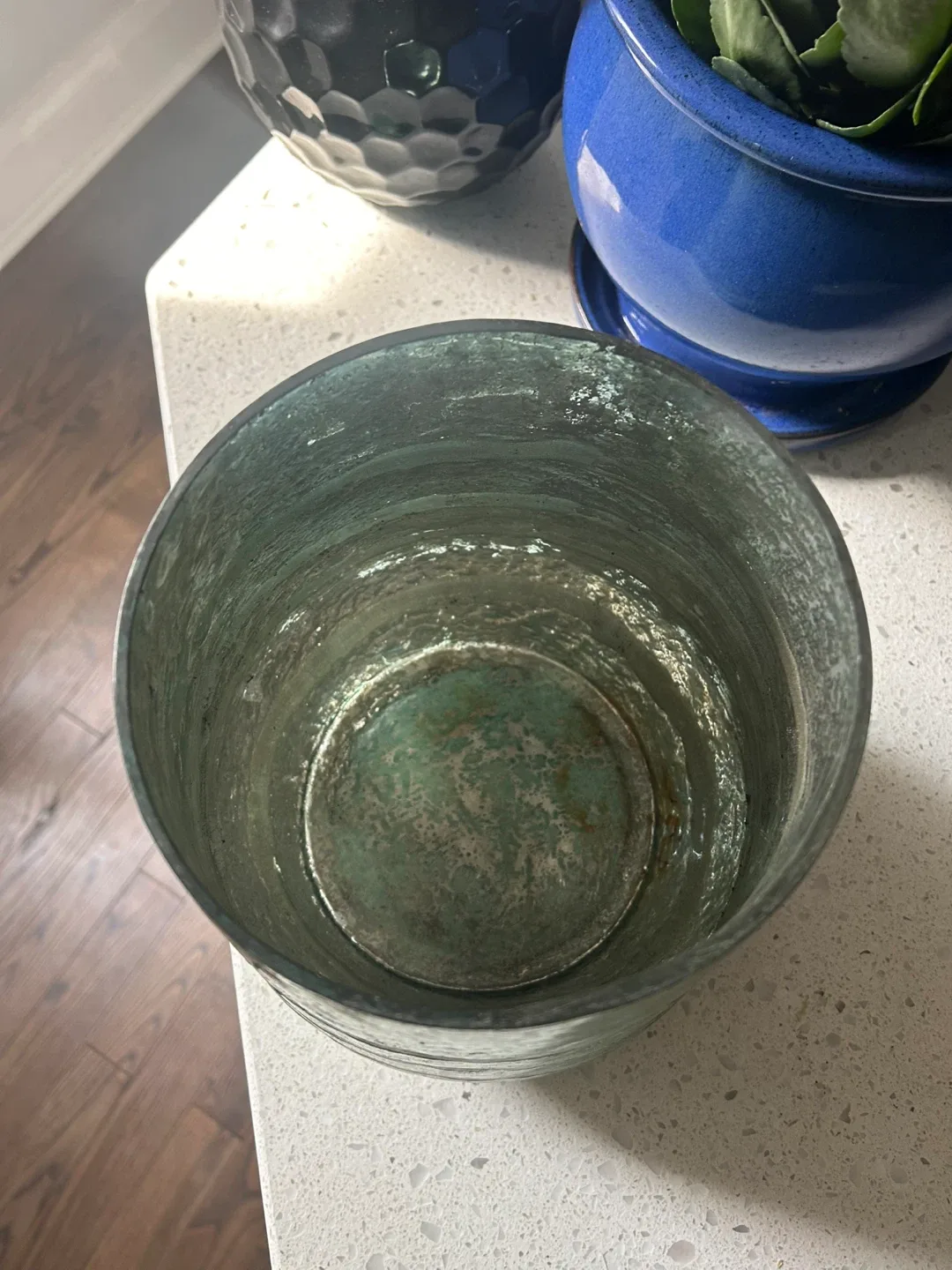 Green Decorative Large Vase image indicator(3)