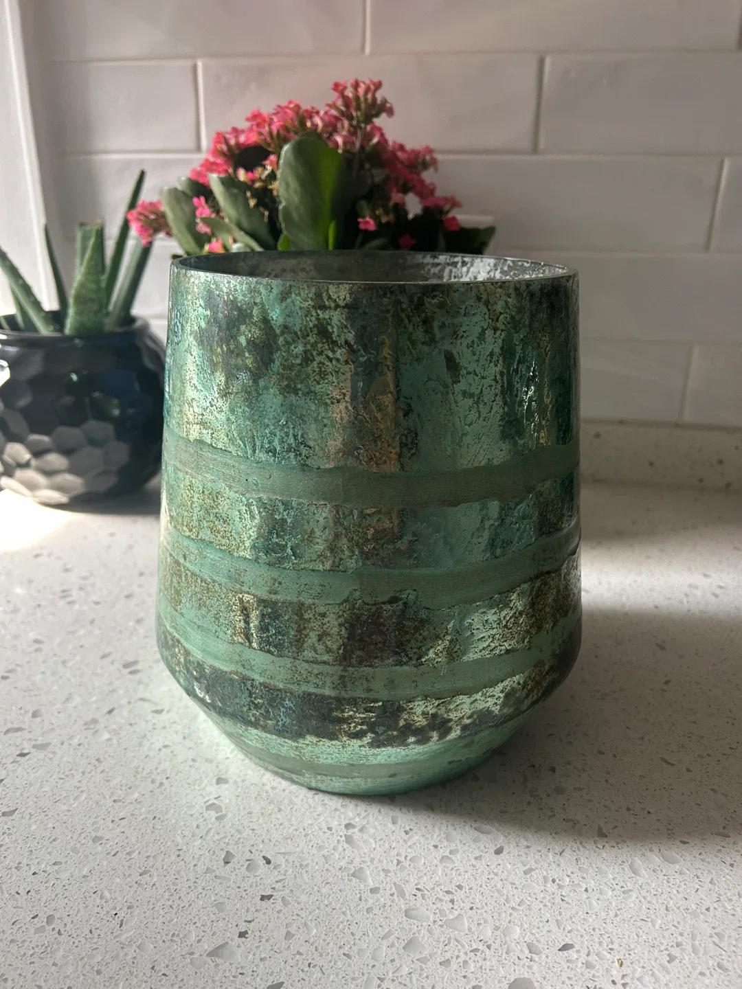 Green Decorative Large Vase thumbnail