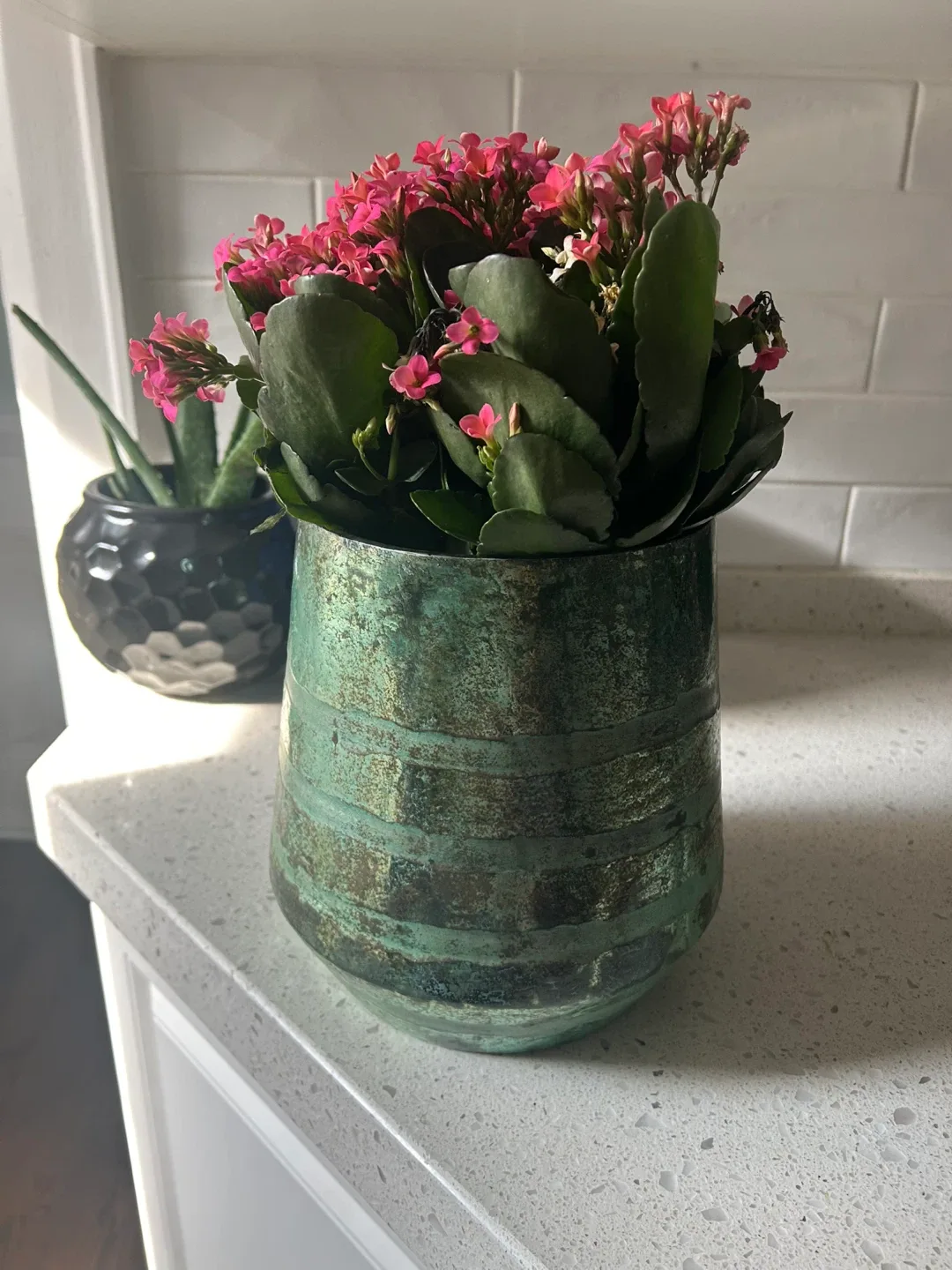 Green Decorative Large Vase image indicator(6)