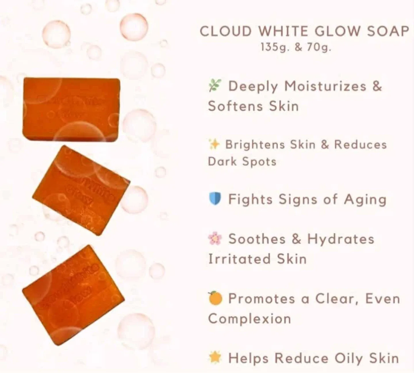 Bellemidas Skin Cloud White Glow Soap - 70g image indicator(6)