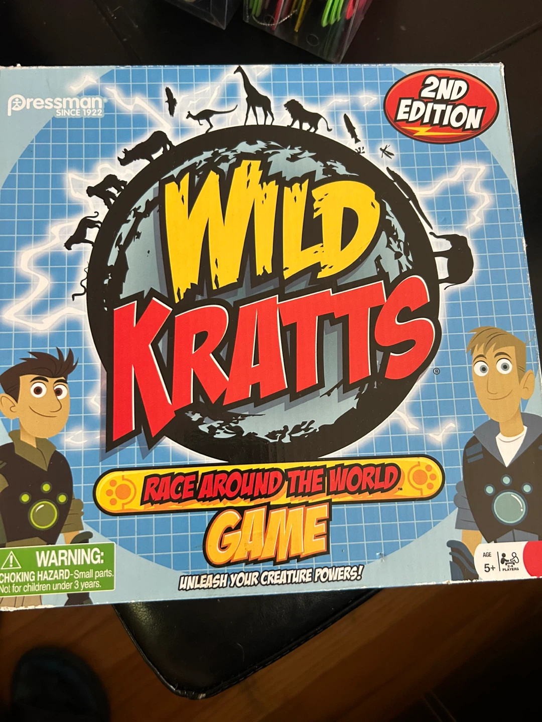Wild Kratts Race Around The World Game