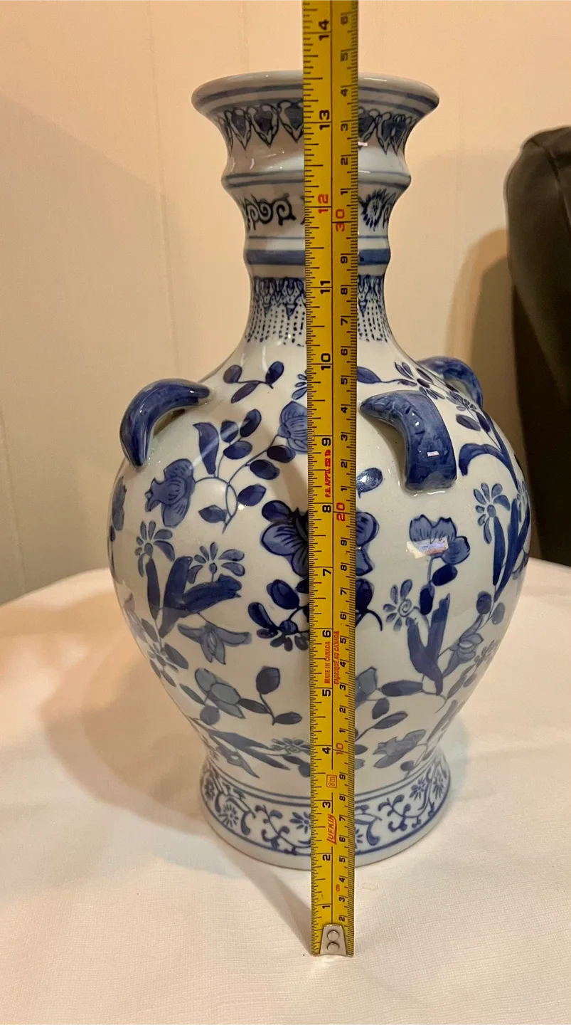 Blue and white porcelain vase image indicator(3)