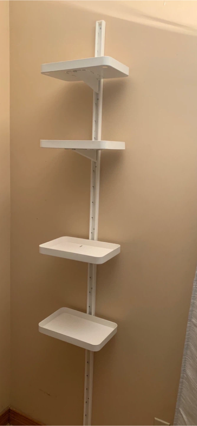 White Elvarli Shelving Unit - IKEA - photo 2