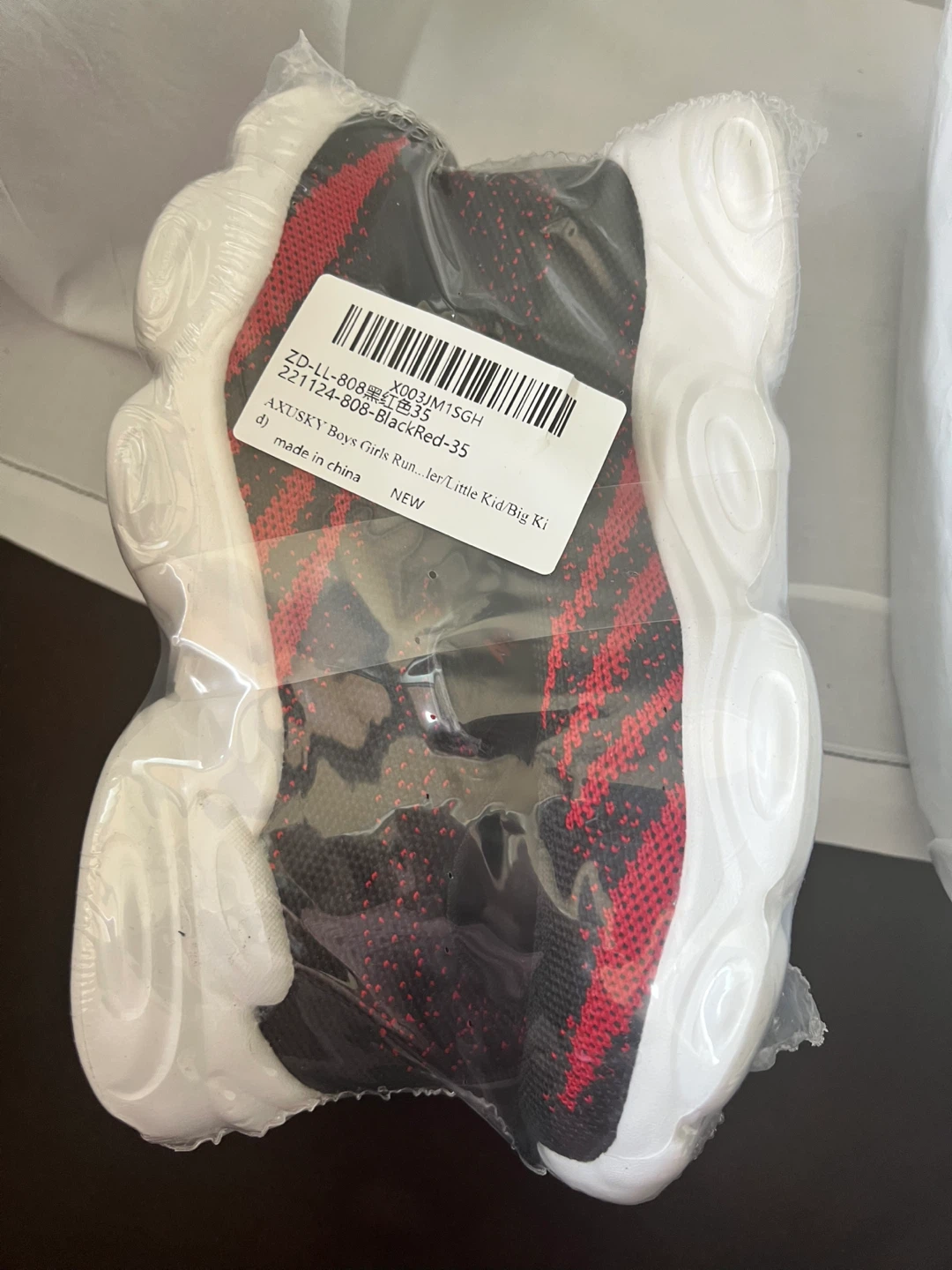 New ZXIUSKY Boys Run Shoes - Size 35
