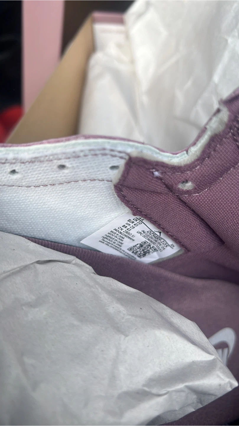 Nike Air Jordan 1 Low SE Mauve Size 11 - photo 4