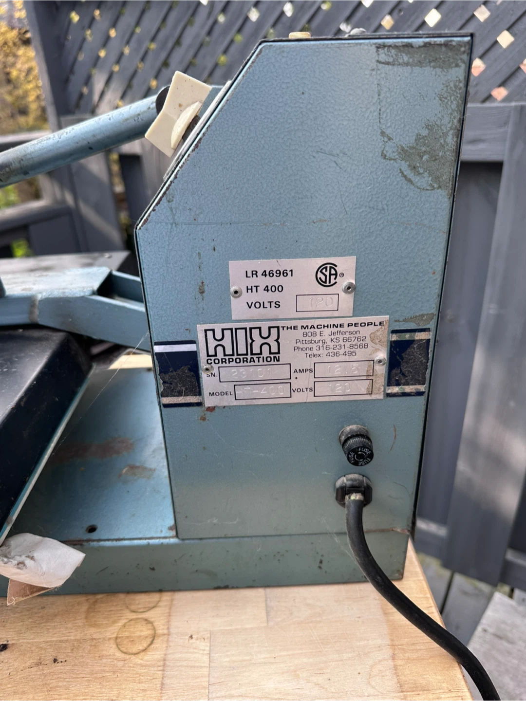 HIX HT-400 Heat Press - photo 3