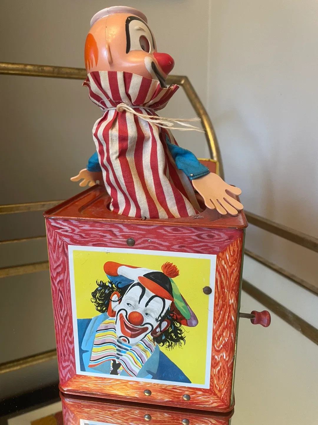 Vintage Mattel Jack-in-the-Box Toy thumbnail