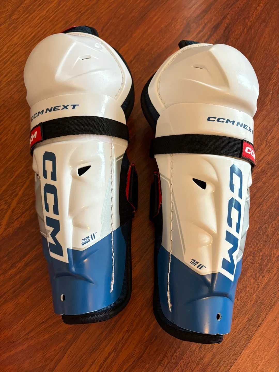 CCM Next Hockey Shin Guards - Junior 11" thumbnail
