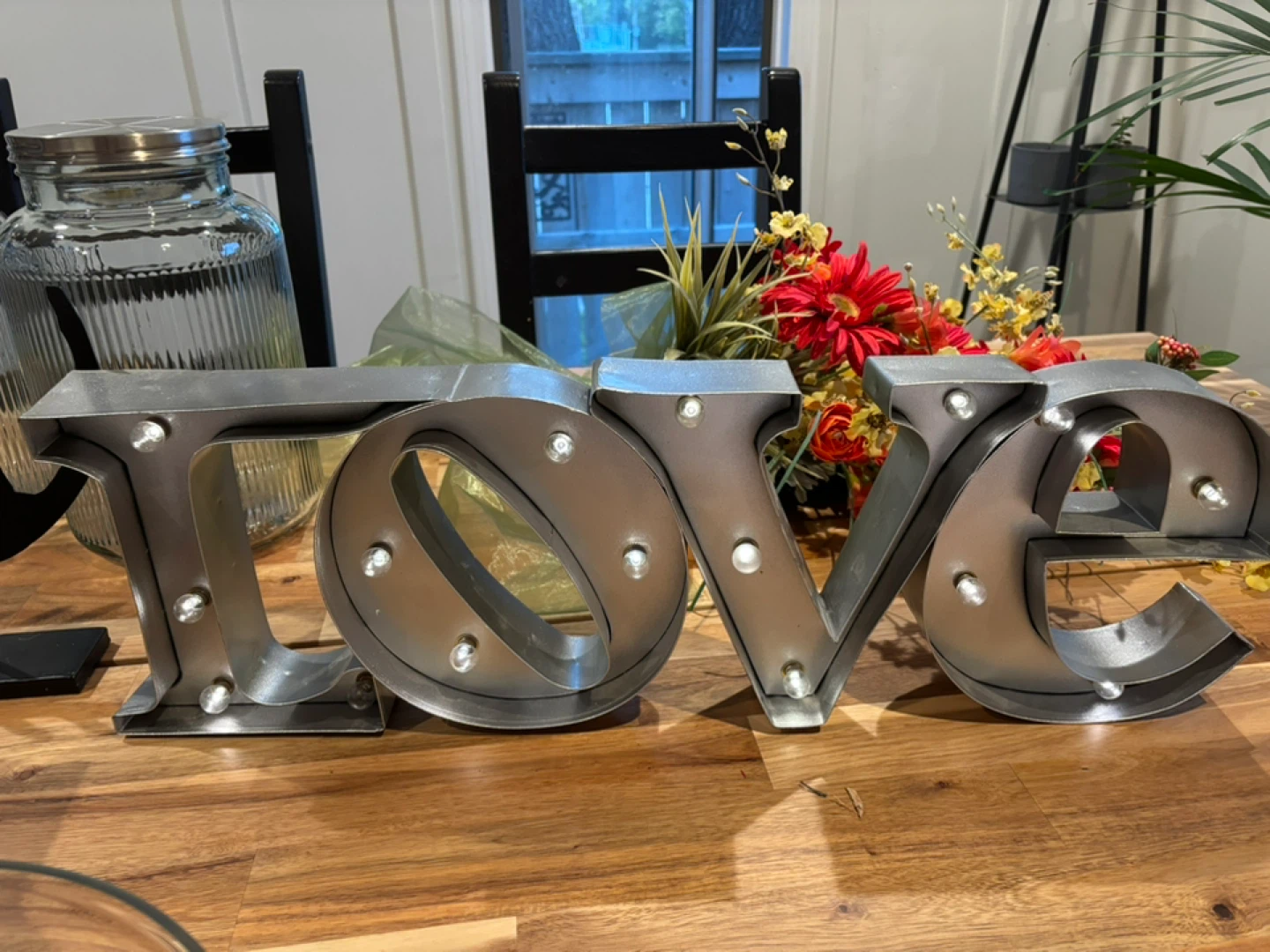 LOVE Marquee Light Up Sign