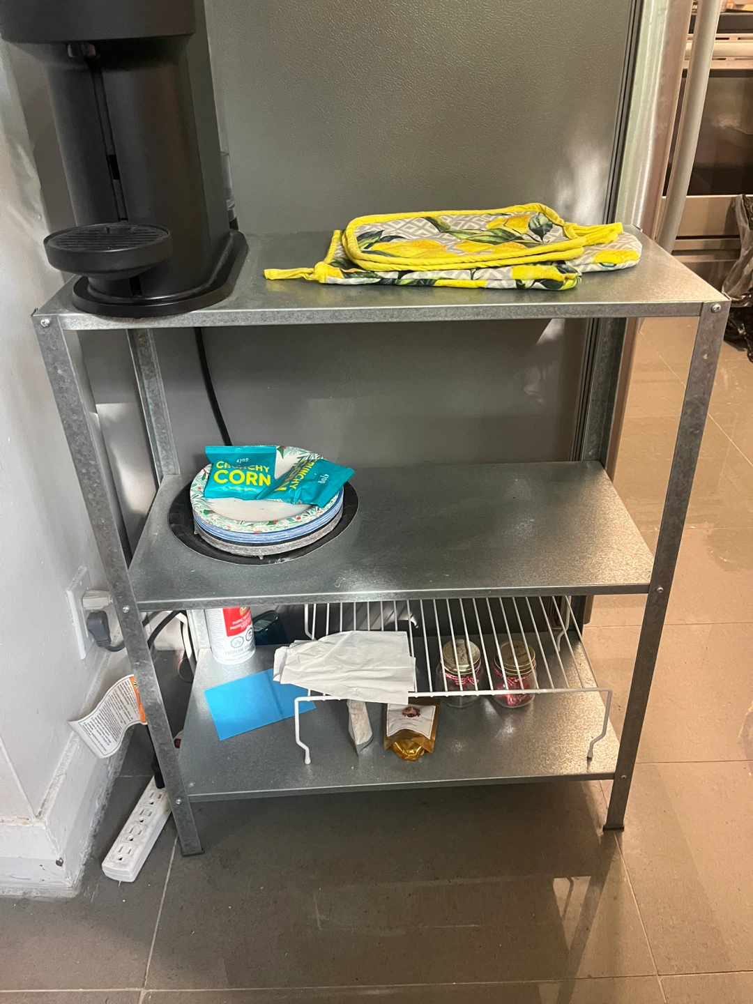 Metal Kitchen shelf stand - photo 2
