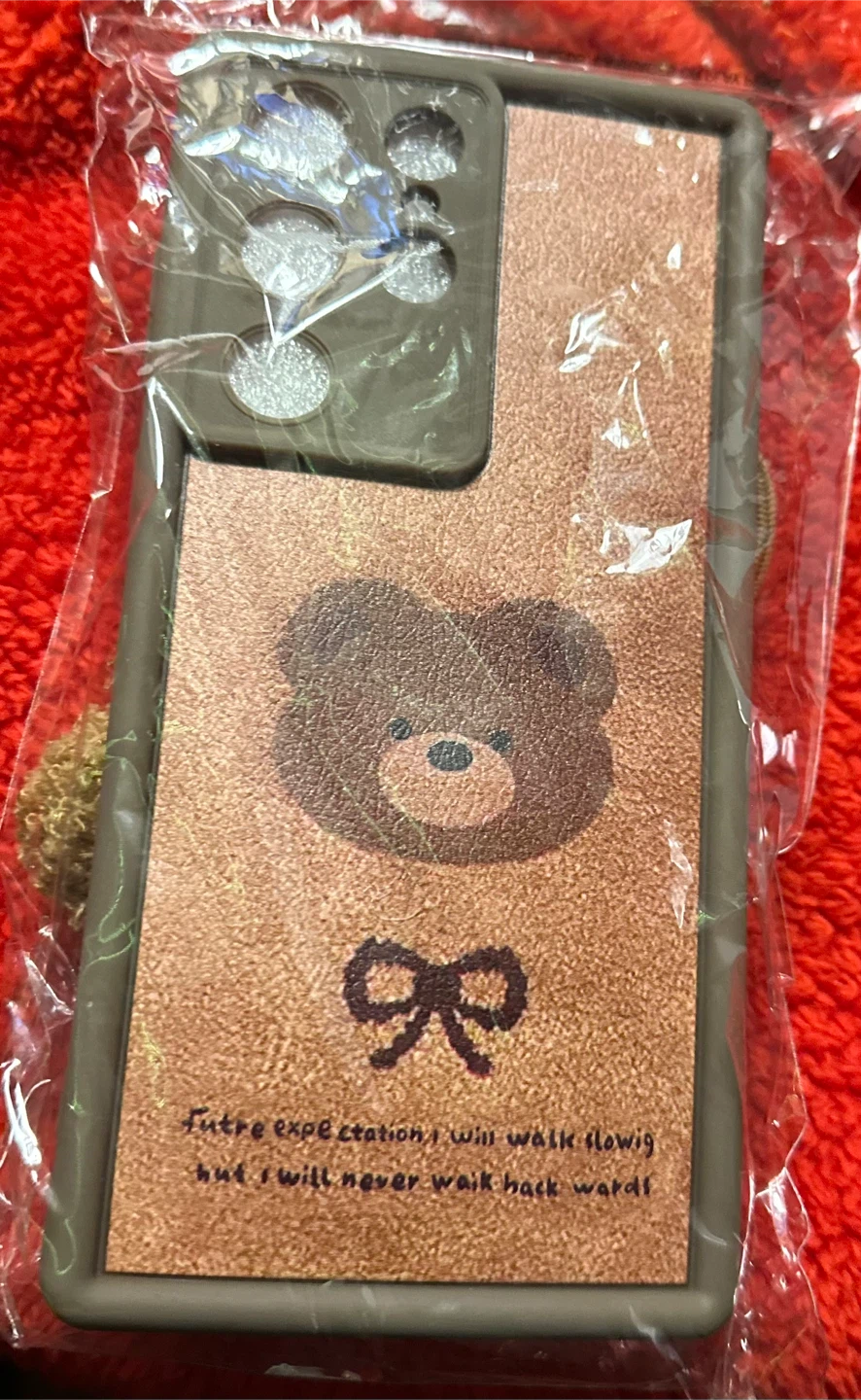 Cute Bear Design Phone Case for Samsung