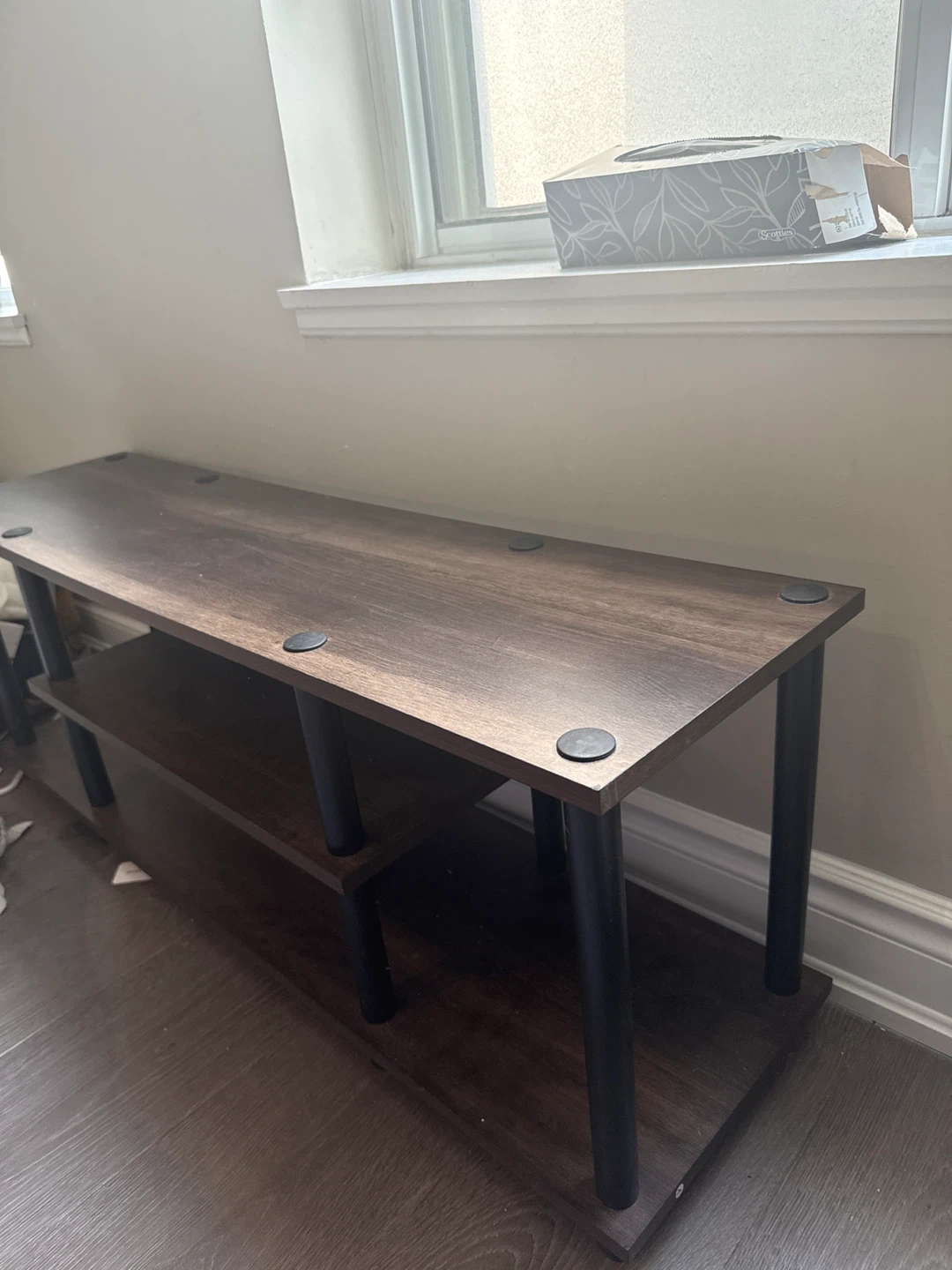 Brown Wood TV Stand - photo 2