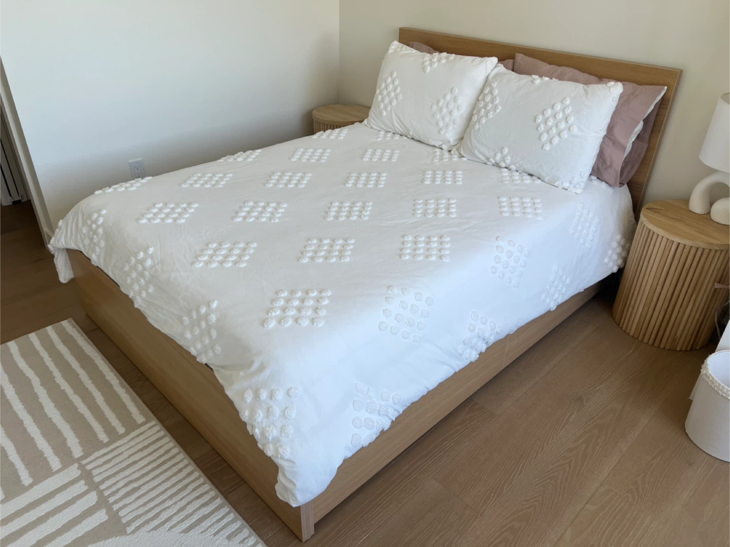 IKEA Malm Bed Frame with Storage and Mattress  - Full Size - photo 4