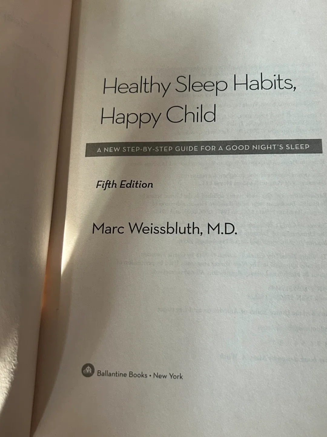 $2 book  Healthy Sleep Habits, Happy Child baby 5th Edition new image indicator(5)