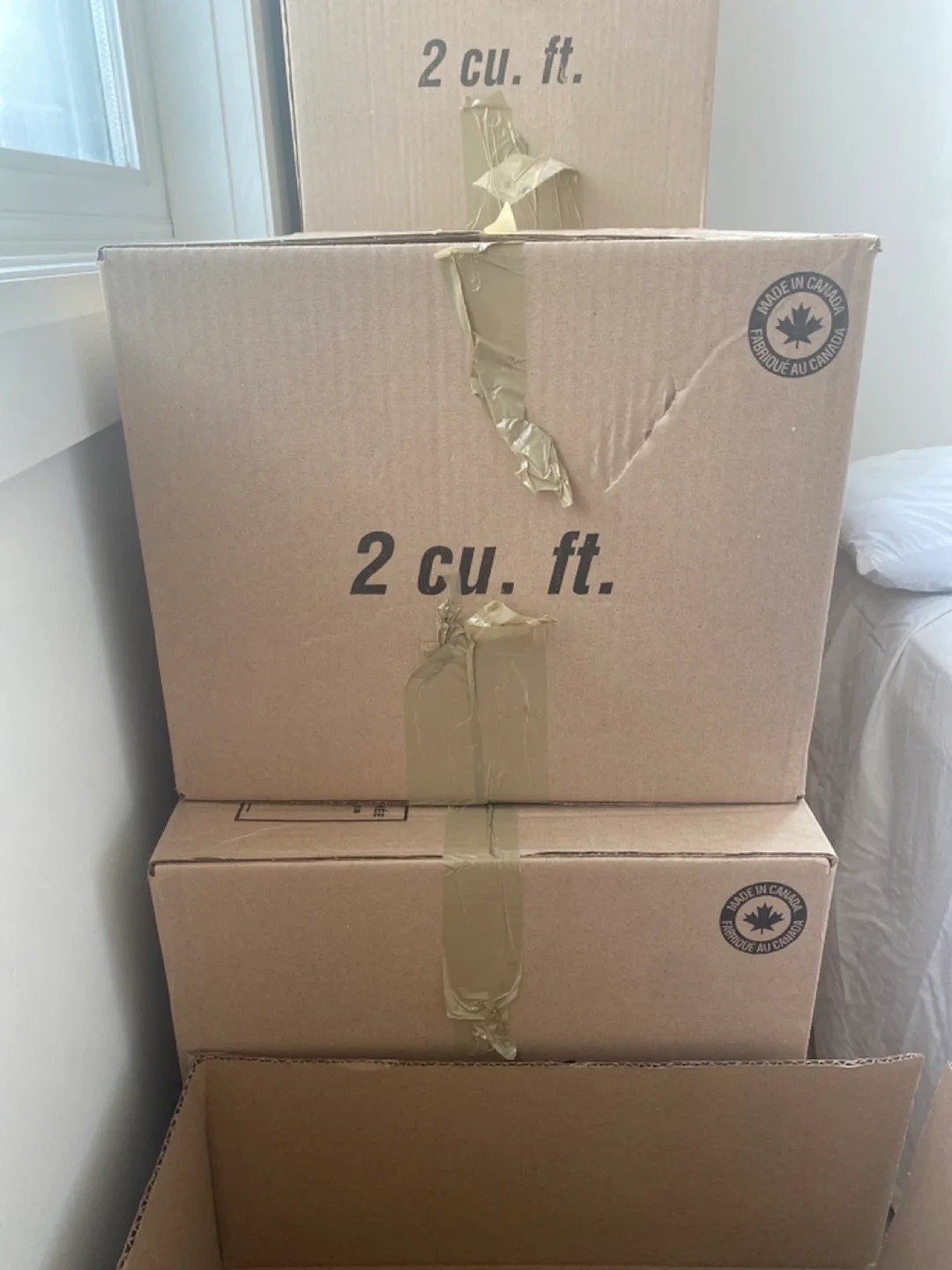 FREE - 2 cu. ft. moving boxes thumbnail