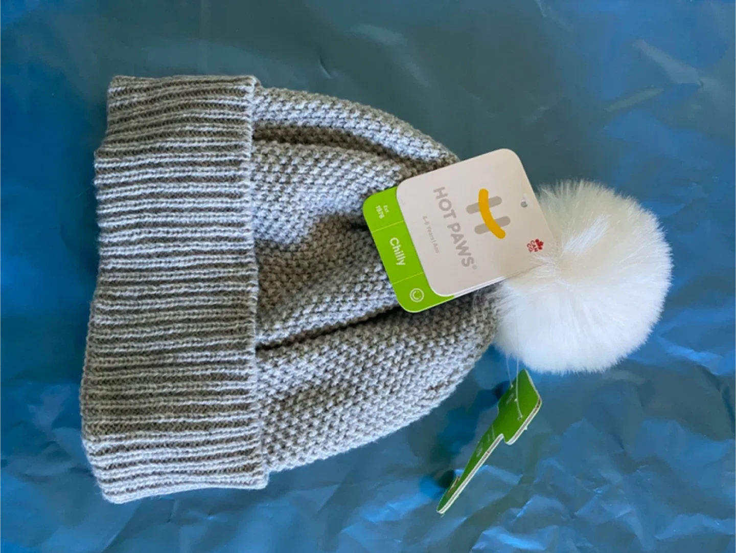 New Hot Paws Chilly Pom Pom Beanie - 4-6 Years thumbnail