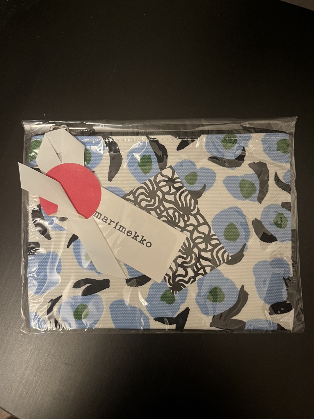 New Marimekko Mini Unikko Pouch