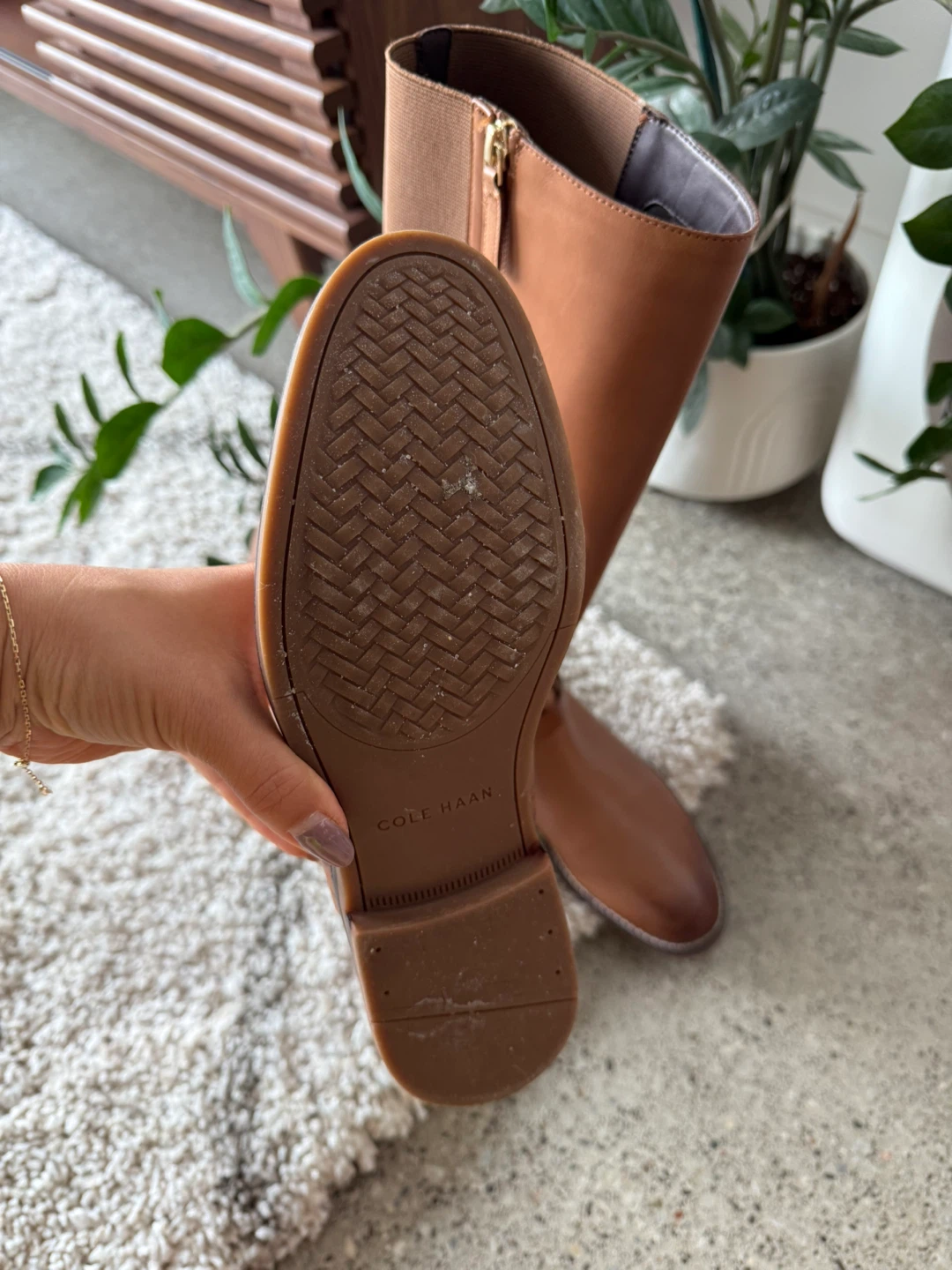 Cole Haan Brown Leather Riding Boots - photo 4