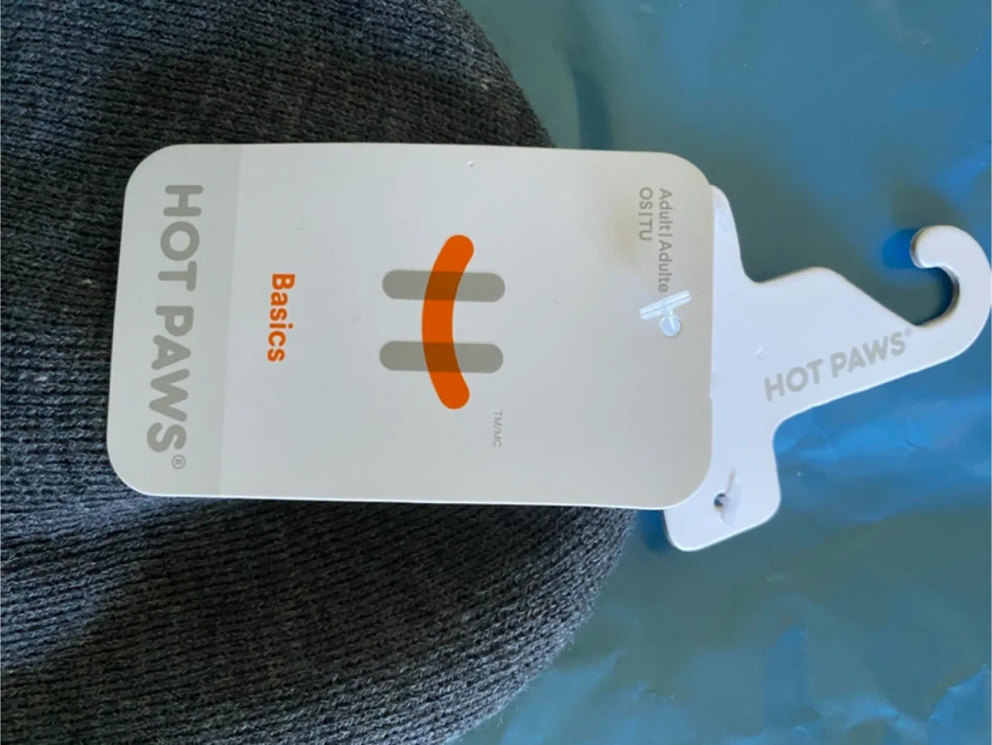New Hot Paws Basics Adult Hat Beanie - Grey image indicator(2)