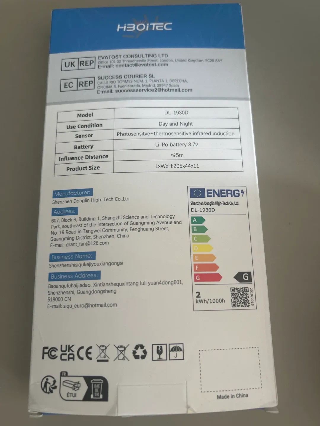 H3OITEC Sensor Motion LED Light 2-Pack image indicator(2)