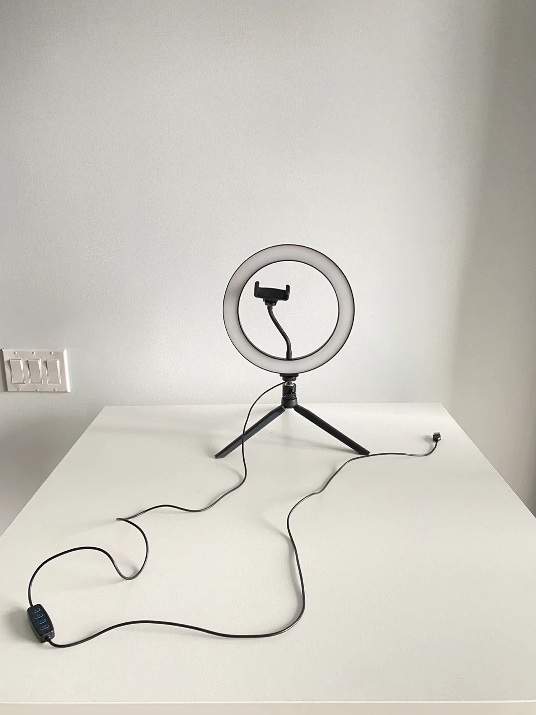 Colour Changing Dimmable Ring Light image indicator(8)