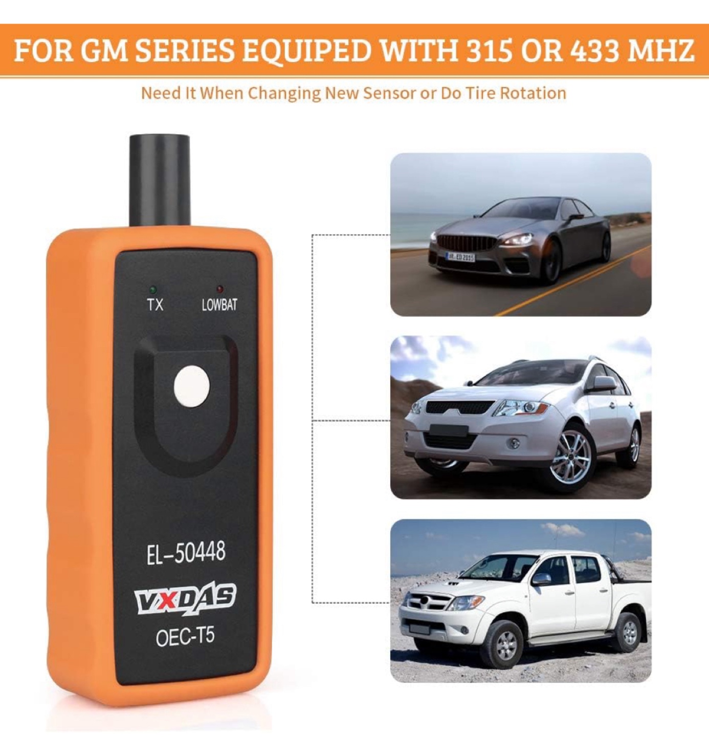 VXDAS EL-50448 TPMS Reset Tool