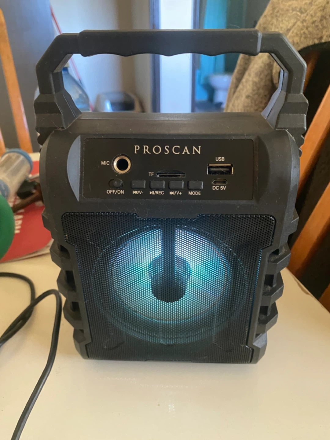 Proscan Portable bluetooth Speaker w/ USB - photo 2
