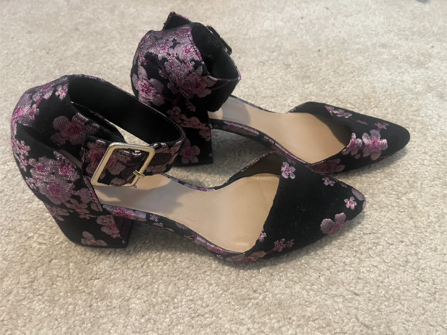 Call It Spring Women's Pointed Toe Block Heel Sandals Sz:7.5 - photo 4