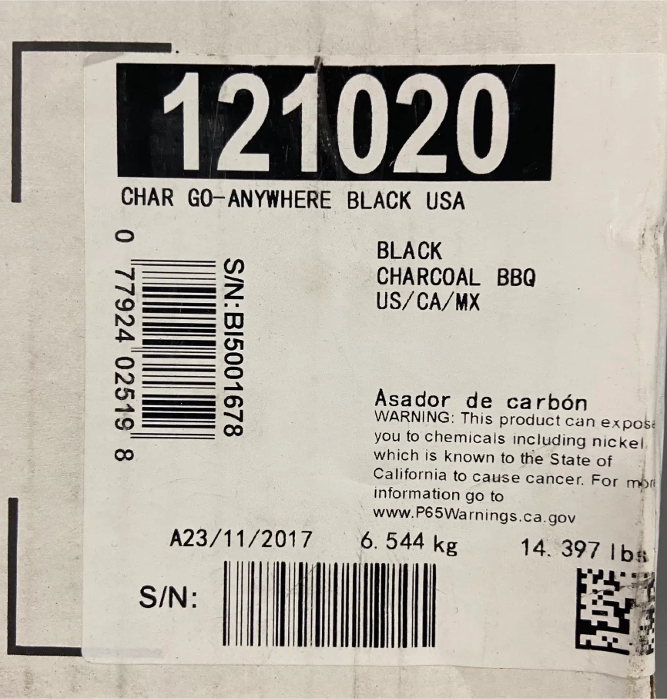 Weber Go-Anywhere Charcoal Grill - Black image indicator(3)