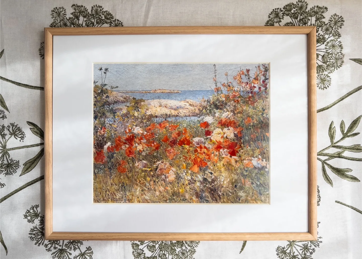 Wildflower Garden Vintage Art Print image indicator(2)