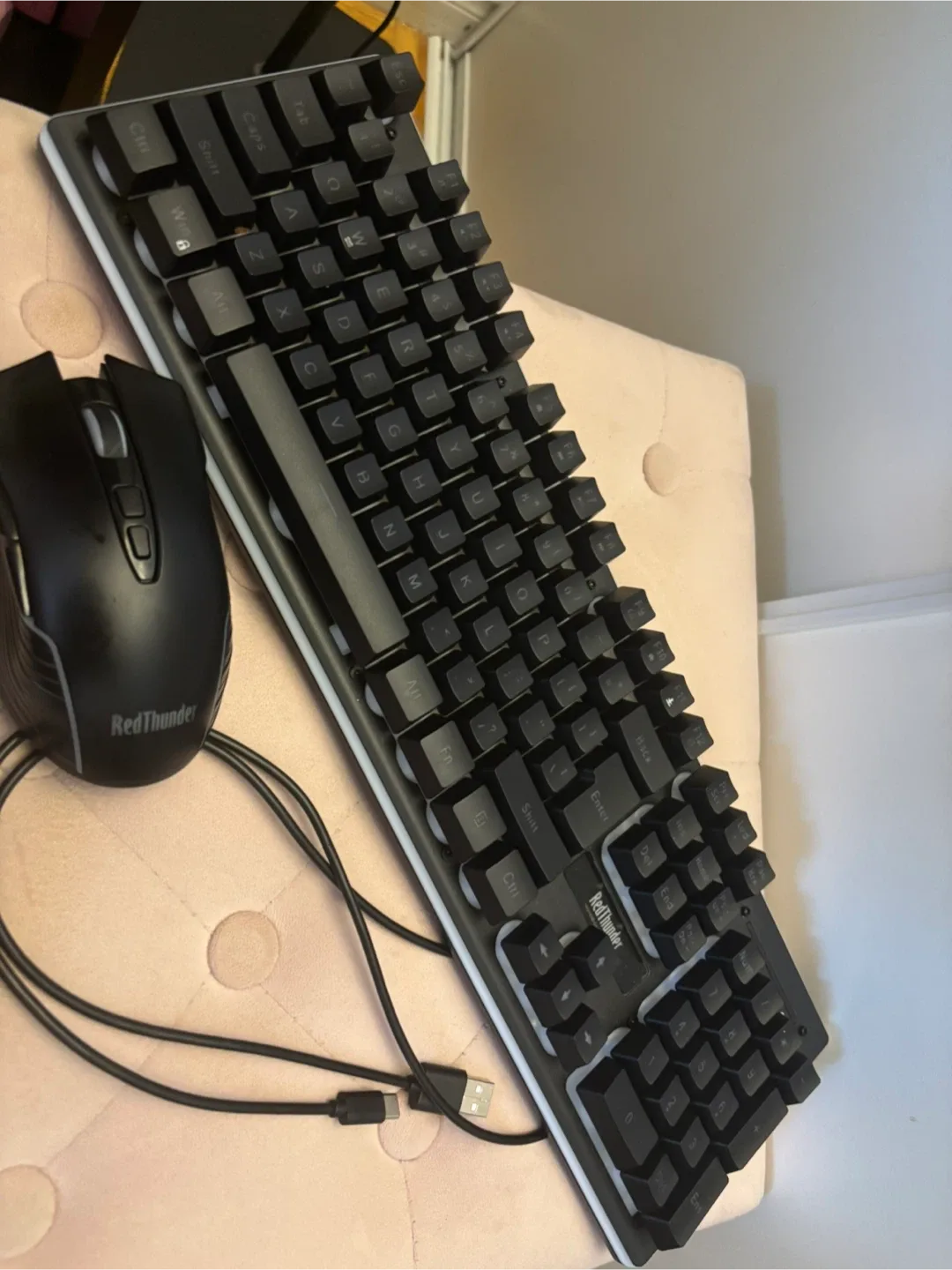 Wireless keyboard and mouse