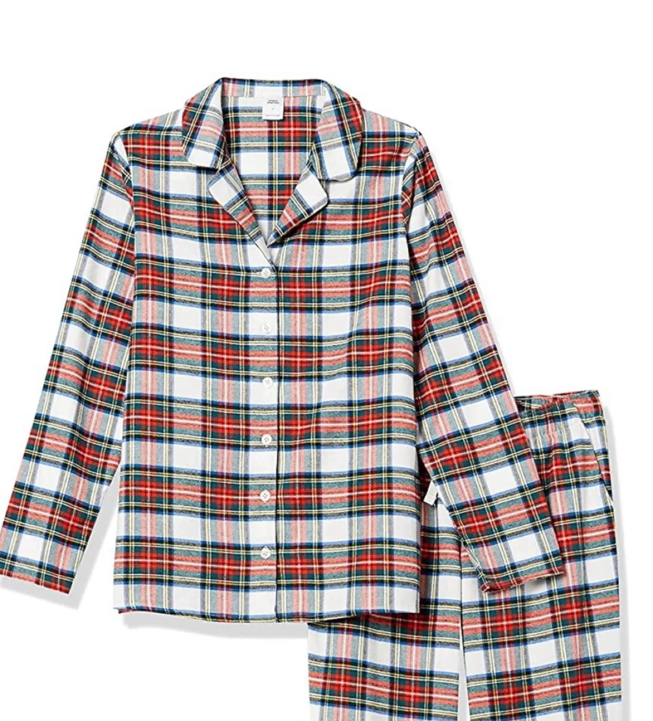 Wondershop Women's 2pc Plaid Pajama Set - Size L thumbnail