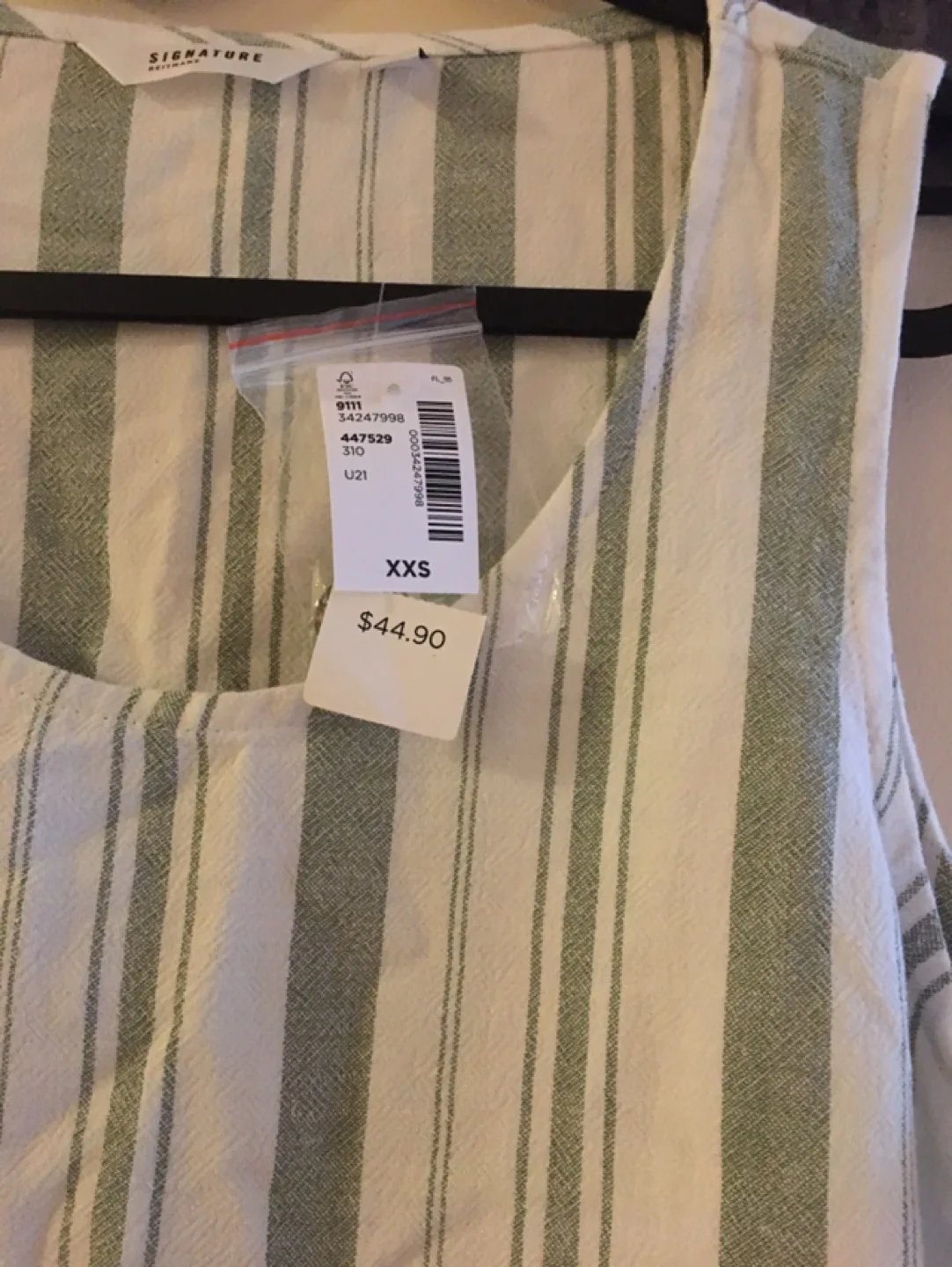 Signature Reitmans Striped Tank Top - XXS thumbnail